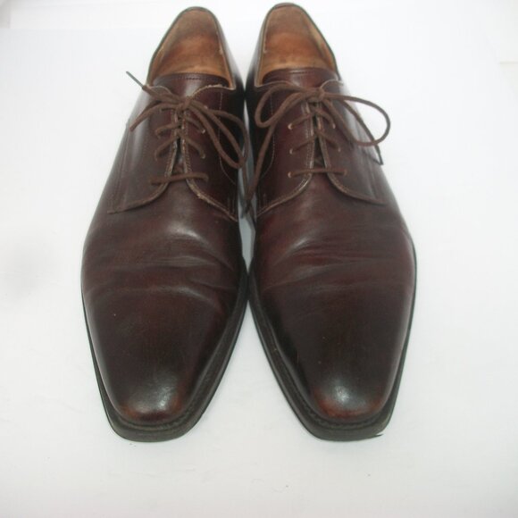Magnanni Melo Simple Dark Brown Leather Lace-Up Oxfords/Derby Shoes main image 7
